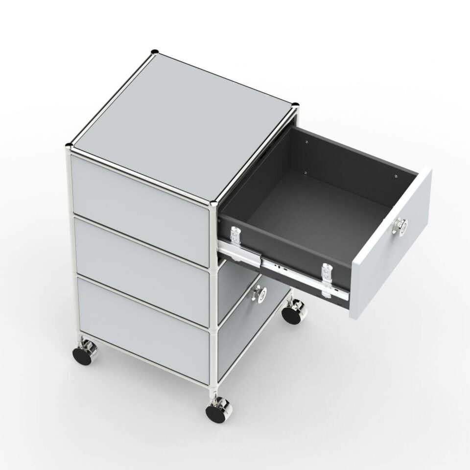 Design Rollcontainer T40 Metall chrom
